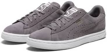 Puma Court Star Suede (Grey) – Almost New – Size 44/10.5