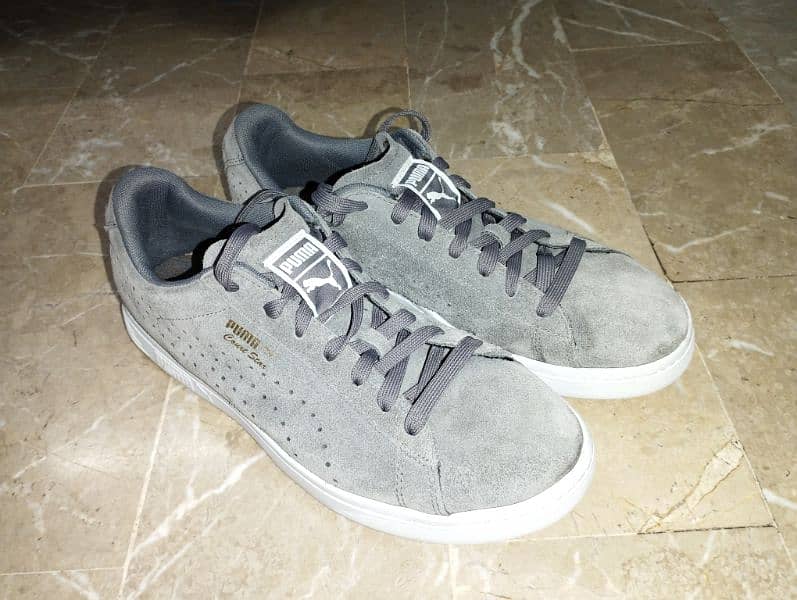 Puma Court Star Suede (Grey) – Almost New – Size 44/10.5 1