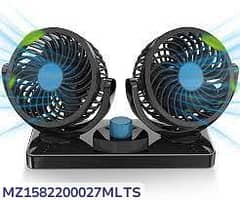 Plastic fan for cars