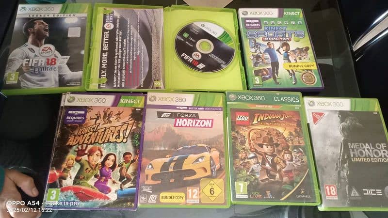 xbox 360E/kinect,4 month old bought from dubai,2controller,cds,battery 6