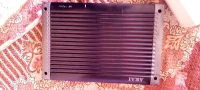 akai 2 ch amplifier 1500 watt original made in japan akai