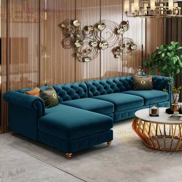 7 seater sofa set | Customizable Designs | L shaped sofa 1