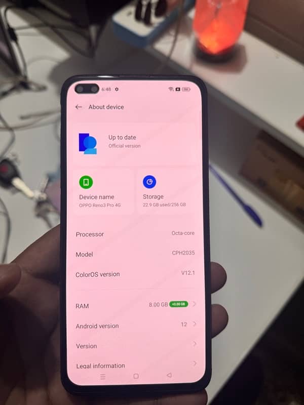 Oppo reno 3 Pro 4G 4