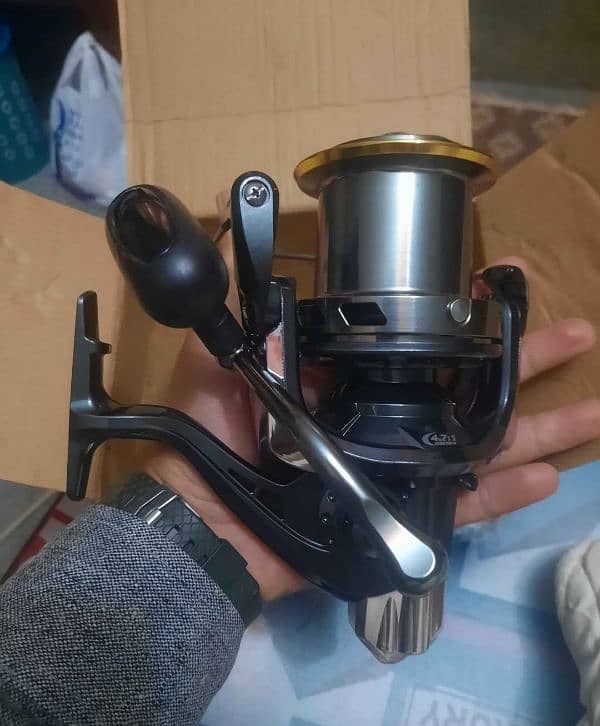 Fishing Reel with Metal spool and handle 1