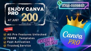 Canva Pro at Exclusive Price of Rs. 200