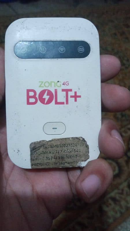 Zong 4g Bolt+ device 0