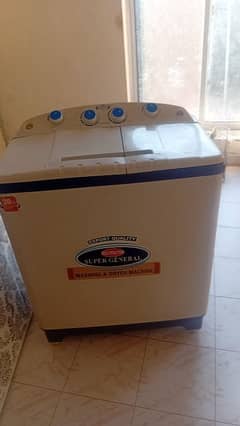 Super General washing machine and dryer