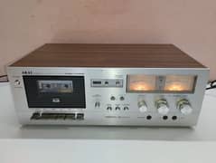 Akai cassette Deck like speakers Equalizer