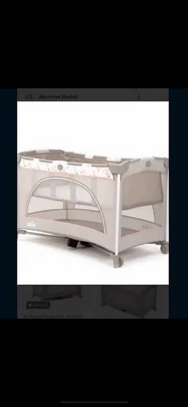 moveable baby cot and playpen 0