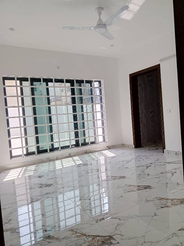 Beautiful Brand New House Ground Portion Available For Rent In D12 Islamabad 7