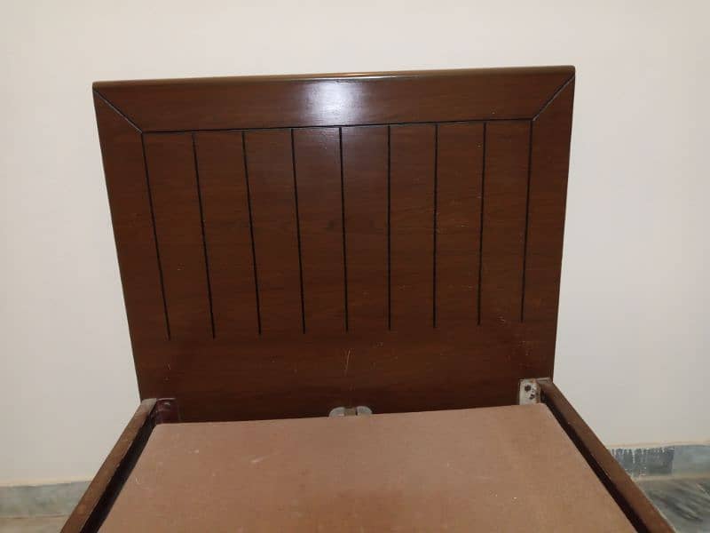 Single Wooden Bed 1