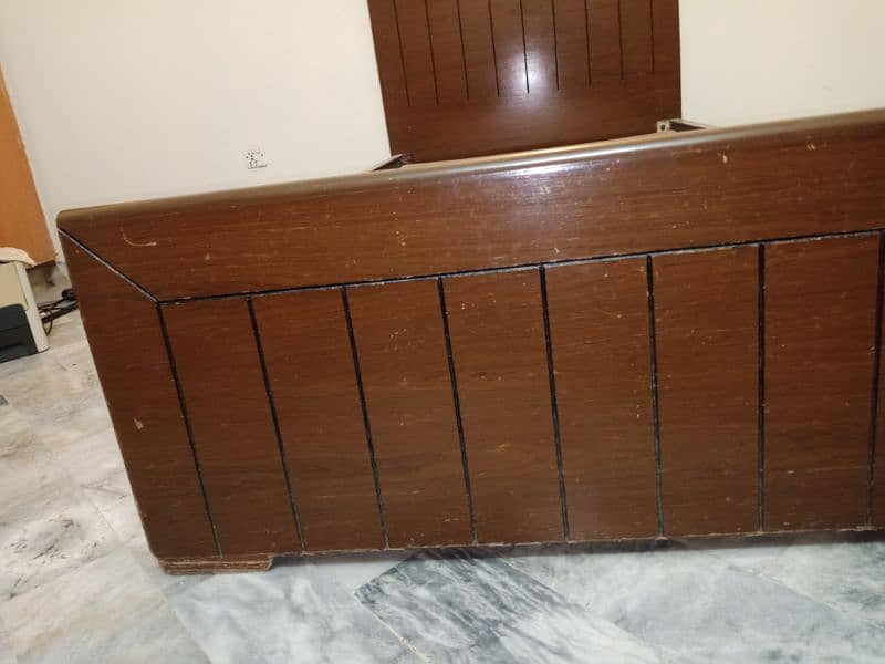 Single Wooden Bed 2