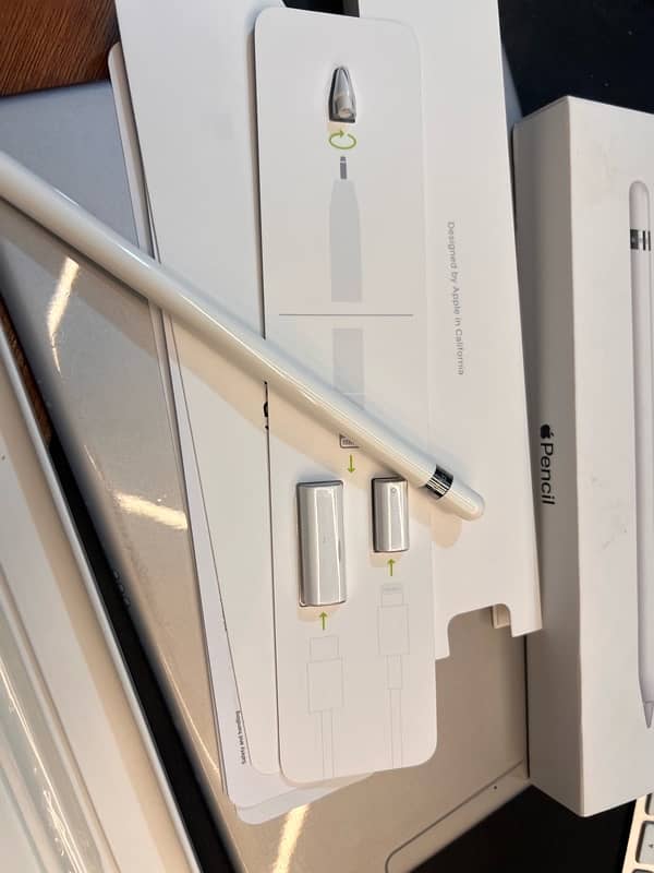 Apple Pencil 1st generation with usb c adapter 1