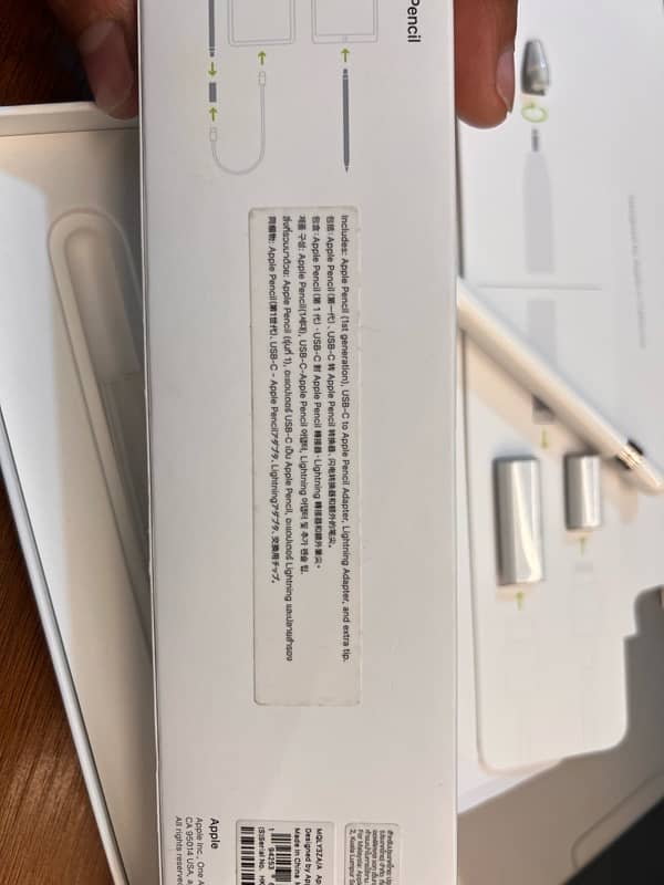 Apple Pencil 1st generation with usb c adapter 4