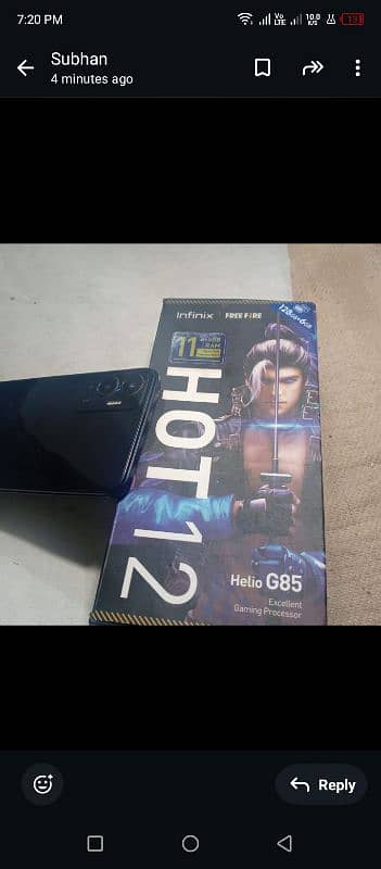 infinix hot 12 helio G85 gaming phone hay 9