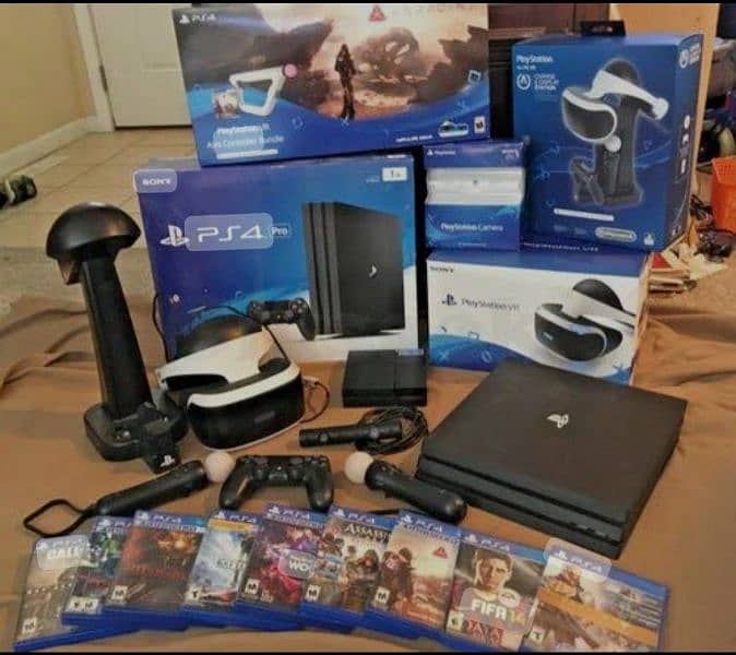 Sony Playstation PS4 Pro game 1TP WhatsApp Par Rabta Karo 0