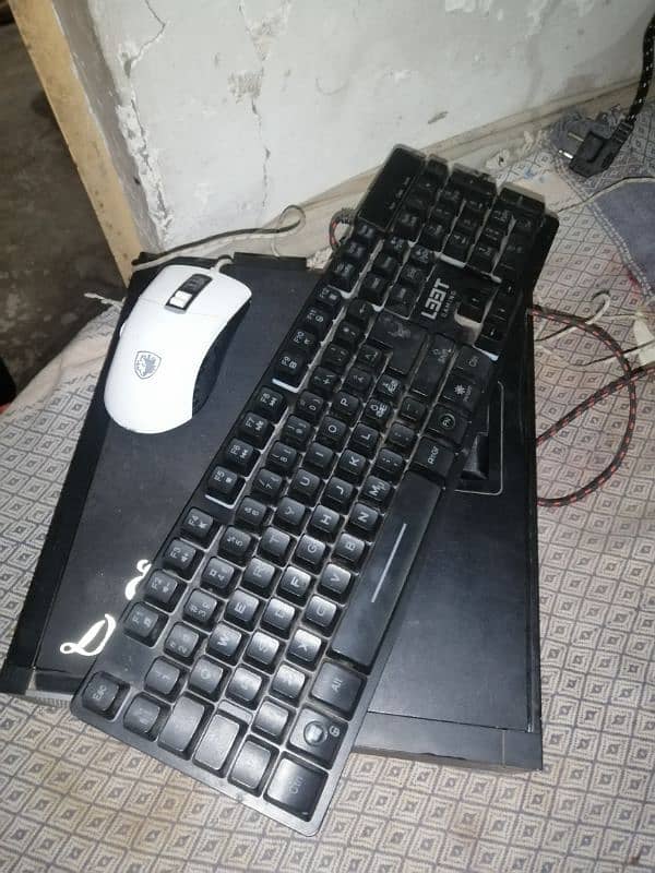 core i5 3rd generation with gaming keyboard and mouse 4