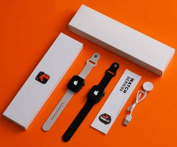 Apple Logo Series 9 Smart Watch Amoled Display 1