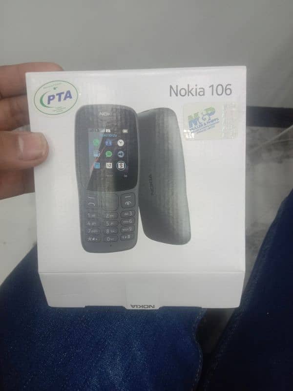 nokia 106 with box official pta approved 10/10 4