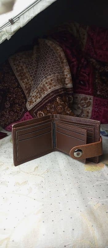 Wholesale High Quality leather wallet Credit Card Holder with box 4