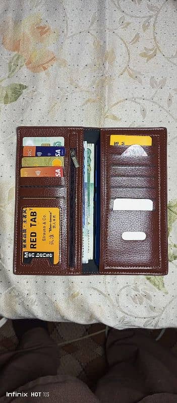 Wholesale High Quality leather wallet Credit Card Holder with box 10