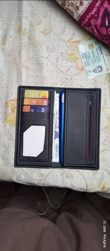 Wholesale High Quality leather wallet Credit Card Holder with box 12