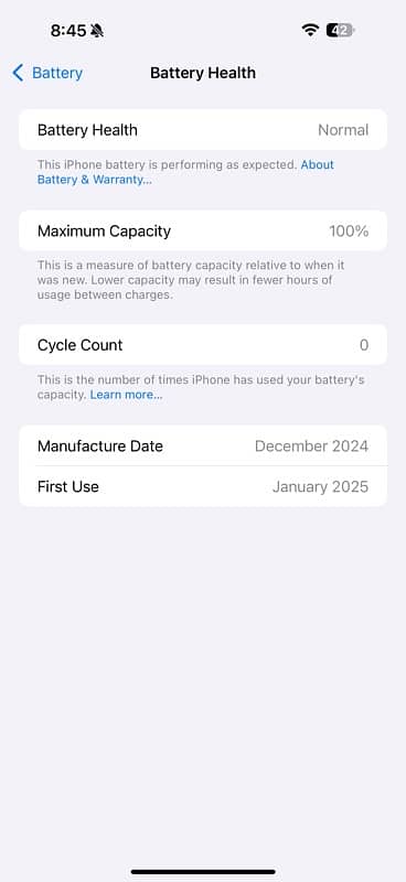 Iphone 16 pro max 256 gb jv 0 cycle account 2