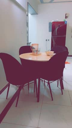 4 chair dining table