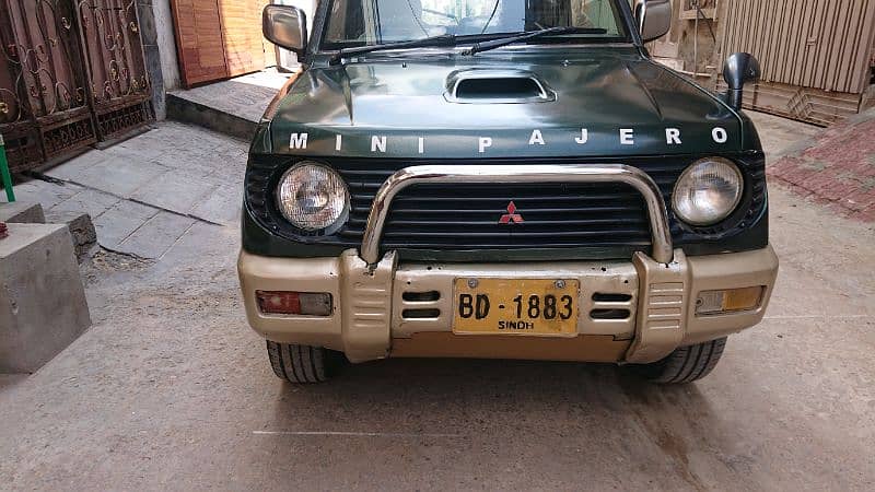 mini pajero 1998/2006 1100cc turbo excellent condition alloy rims 0