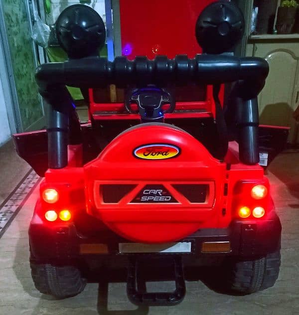 Kids baby jeep car All Ok No Need Any work (Neat Condition)with remote 6