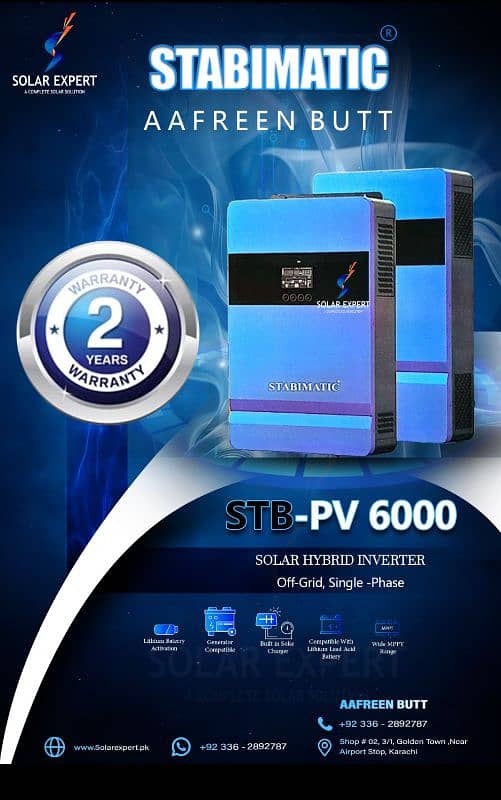 6 kw solar inverter with two years warranty 0