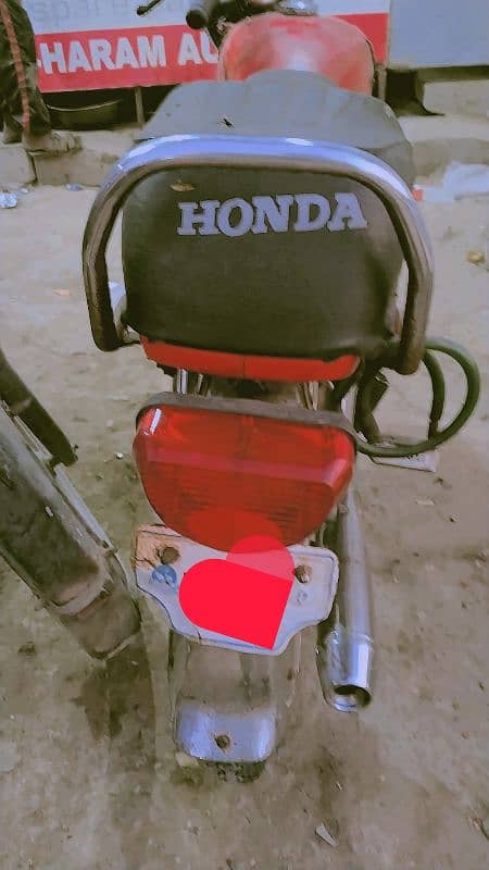 honda70 17 modal Red color(03138399551) 0