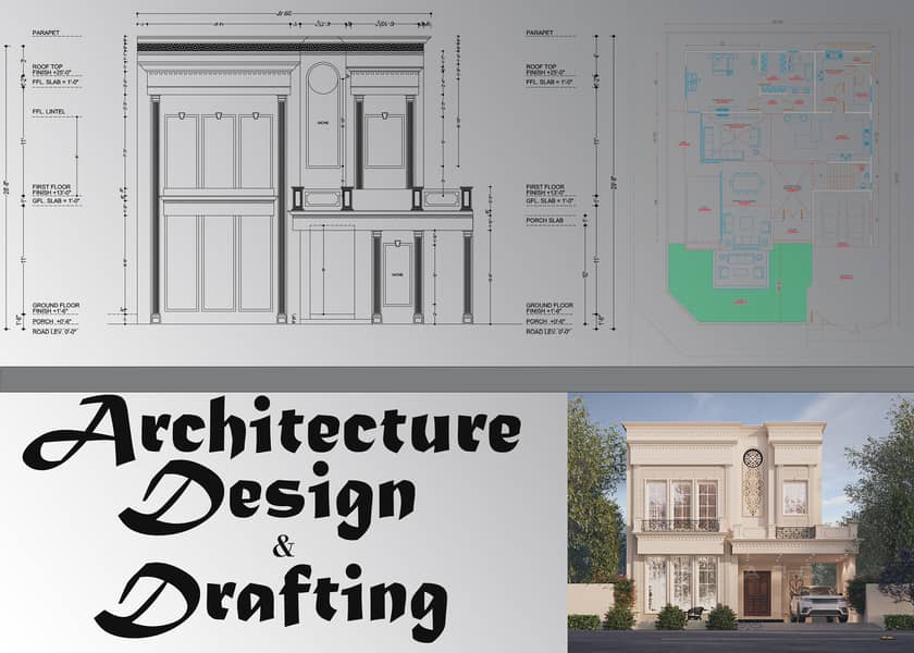 Architectural desigen 2d and 3d drafting and desigen 0