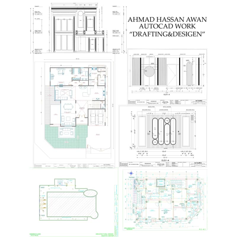 Architectural desigen 2d and 3d drafting and desigen 1