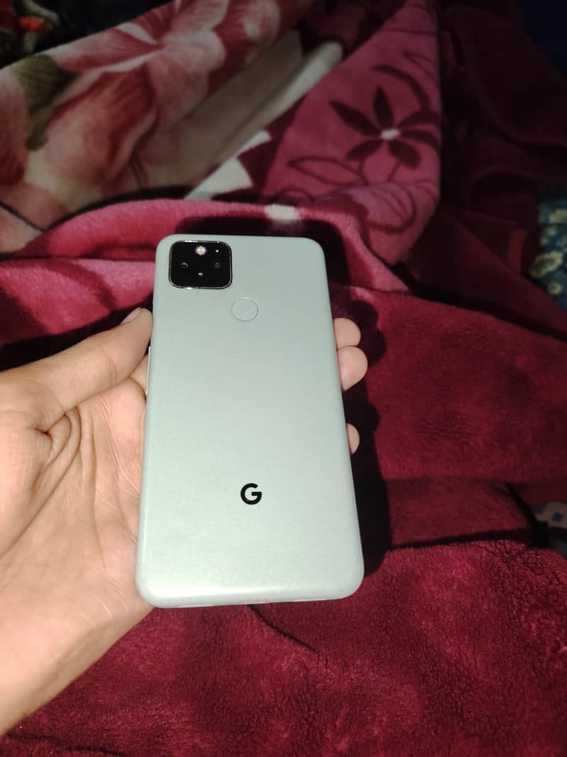 It's pixel 5 with 8/256 2