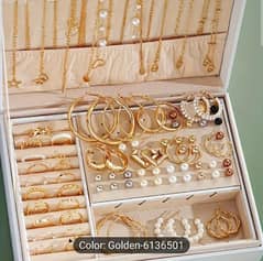 Elegant vintage 86 pieces jewelry set. . . . . . . Free home delivery