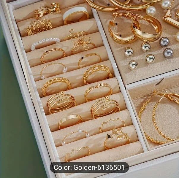 Elegant vintage 86 pieces jewelry set. . . . . . . Free home delivery 5