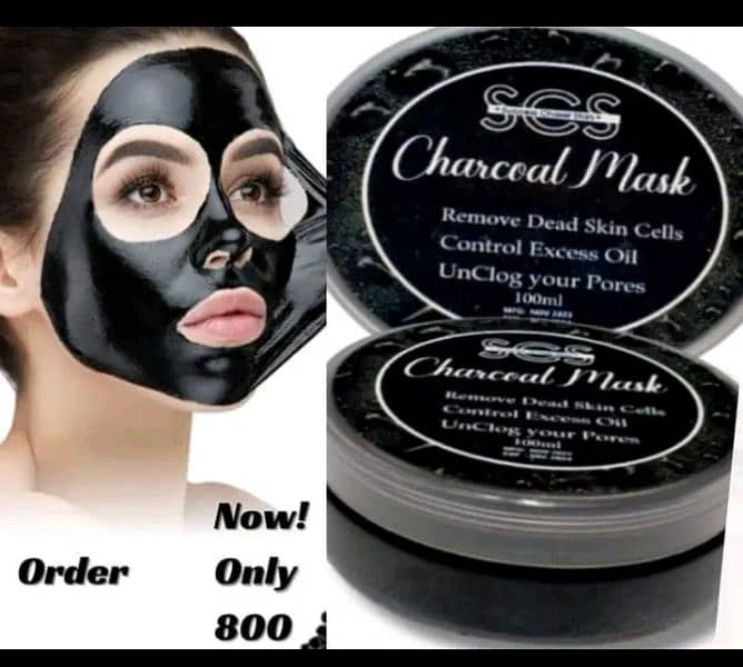 Charcoal mask SCS 0