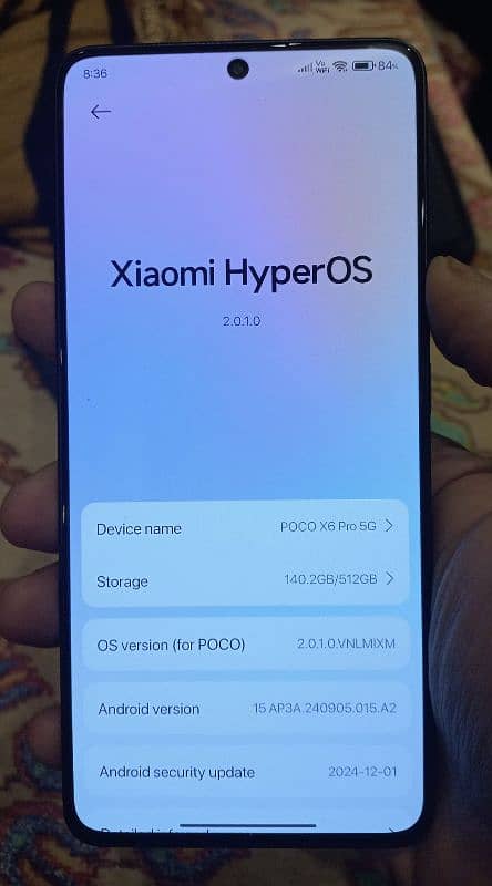 XIAOMI POCO X6 PRO 12/512 ( IN WARRENTY ) 1