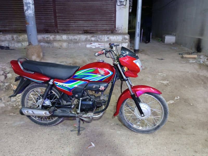 Honda prider 100 2021hyderabad 8