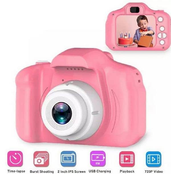 Toy Camera For Kids. Learning Toy. Picture capture/Video Recording. 1