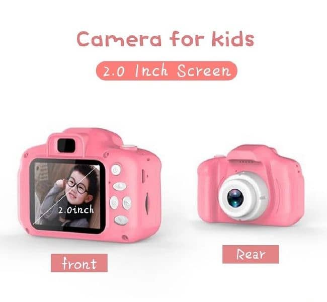 Toy Camera For Kids. Learning Toy. Picture capture/Video Recording. 3