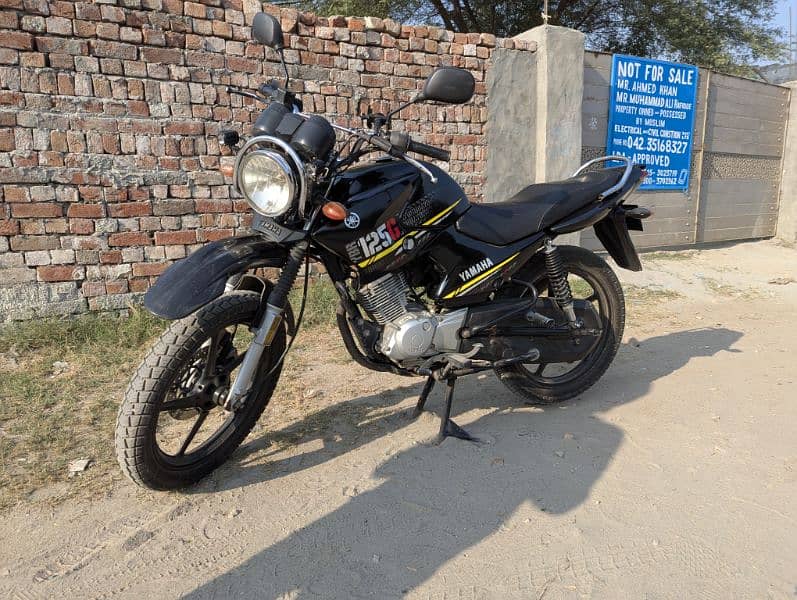 Yamaha YBR 125G | Model 2020 | Black Color 2