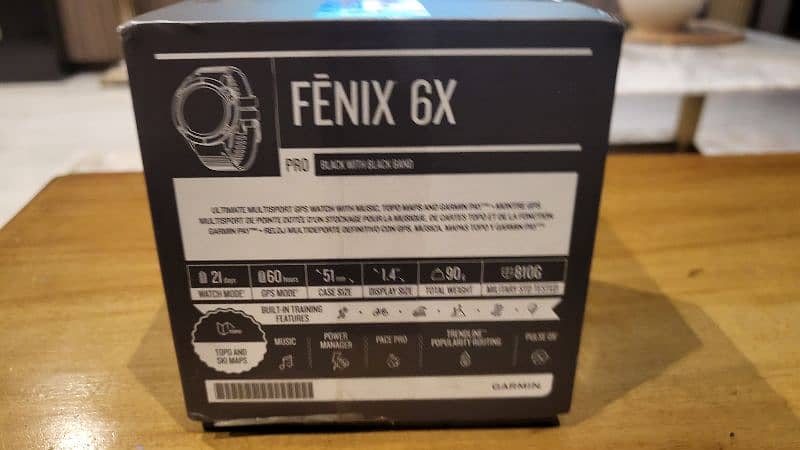 Garmin Fenix 6X Pro New 2