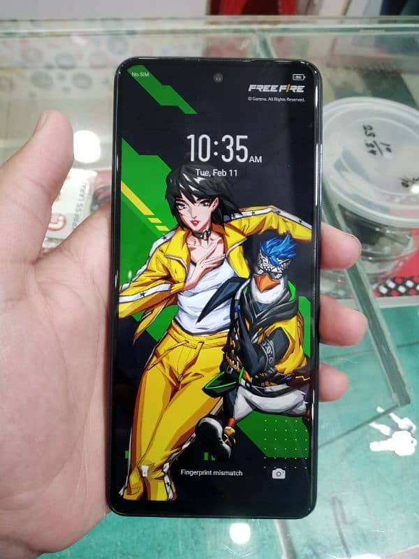 Infinix hot 40 with complete box 10/10 condition hai 2