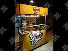 fries and burger stall for rent