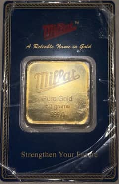 Gold bar ARY 50 grams - 24k