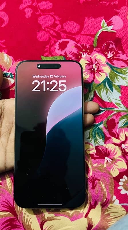 I phone 16 pro max Natural titanium 256GB NON PTA 1