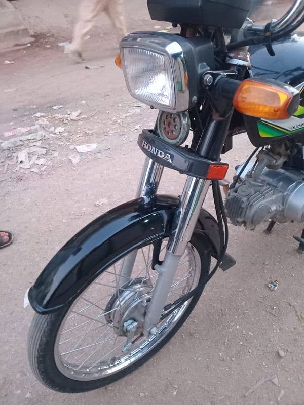 Honda CD 70 2023 Karachi no 2