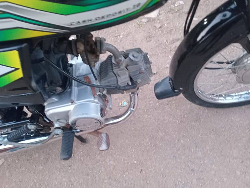 Honda CD 70 2023 Karachi no 4